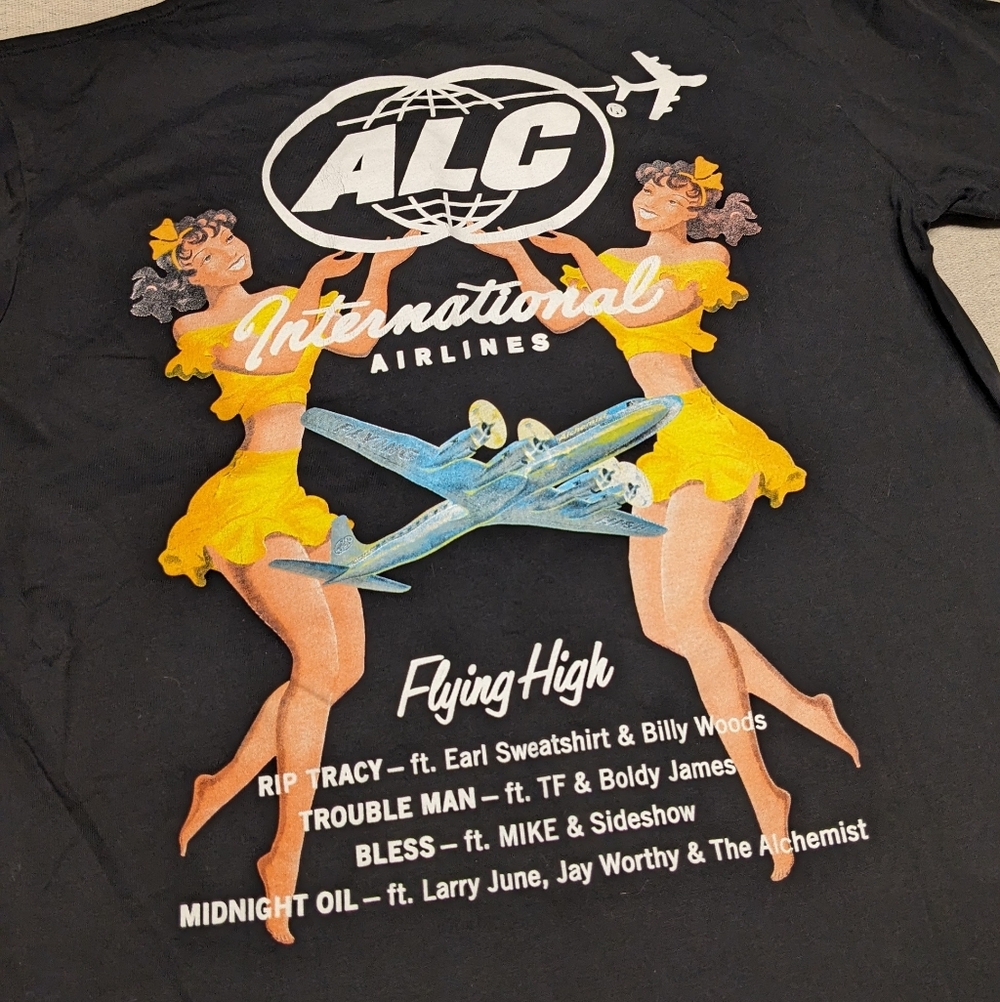 ALC records The Alchemist flying high merch tshirt men L